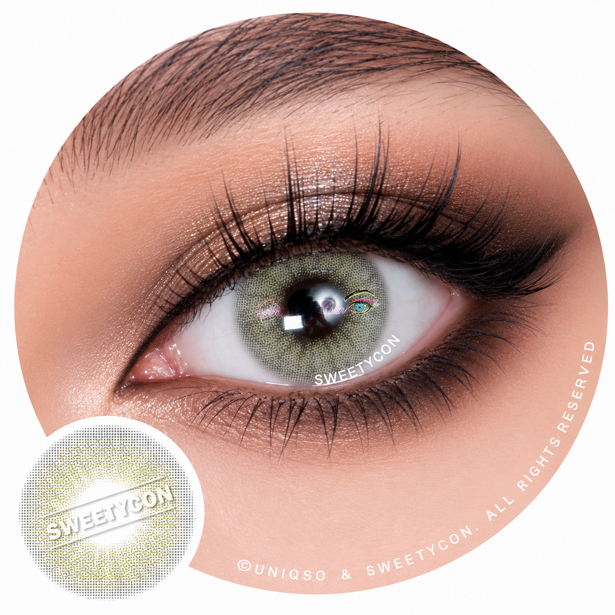 Sweety Hidrocor Quartz Colored Contacts | Perfect For Smoky Glam