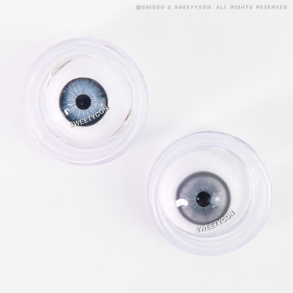 Sweety Magic Pop Grey (1 lens/pack)-Colored Contacts-UNIQSO