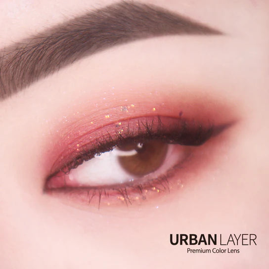 Urban Layer Aurora Brown (1 lens/pack)-Colored Contacts-UNIQSO