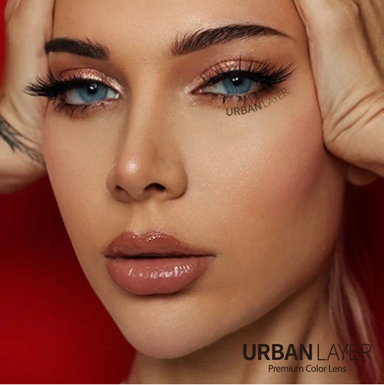 Urban Layer Avatar FE Ice Blue (1 lens/pack)-Colored Contacts-UNIQSO