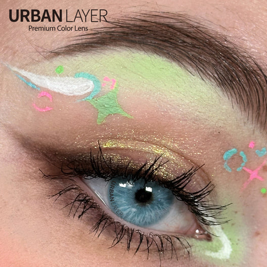 Urban Layer Avatar FE Ice Blue (1 lens/pack)-Colored Contacts-UNIQSO