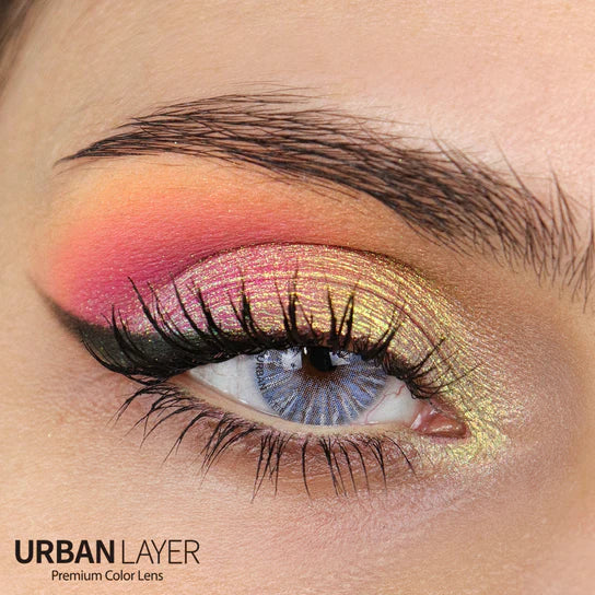 Urban Layer Frozen Gray (1 lens/pack)-Colored Contacts-UNIQSO