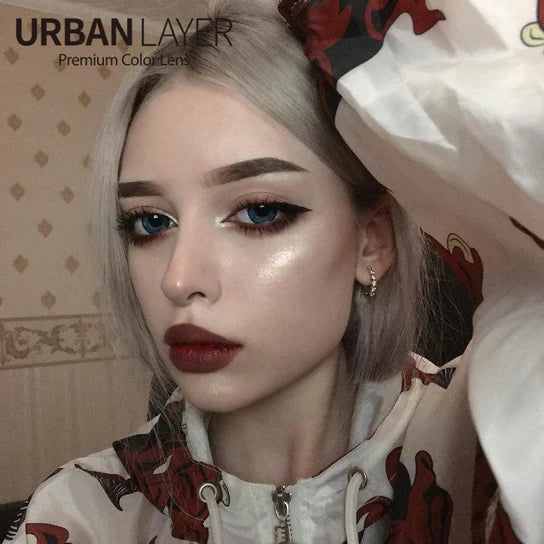 Urban Layer Galaxy Blue (1 lens/pack)-Colored Contacts-UNIQSO