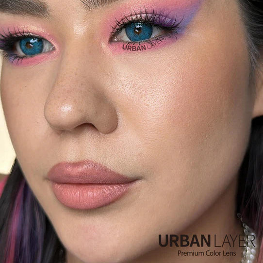 Urban Layer Grace Blue (1 lens/pack)-Colored Contacts-UNIQSO