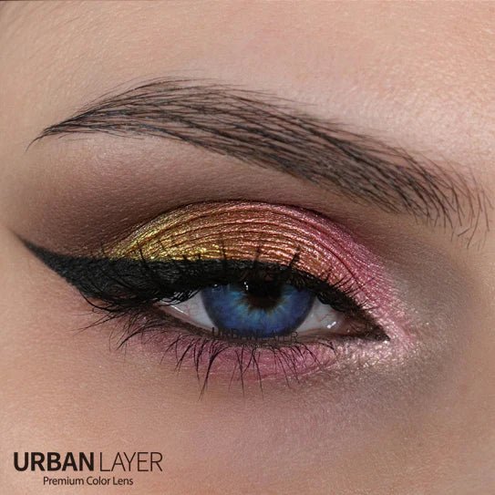 Urban Layer Jolie Blue (1 lens/pack)-Colored Contacts-UNIQSO