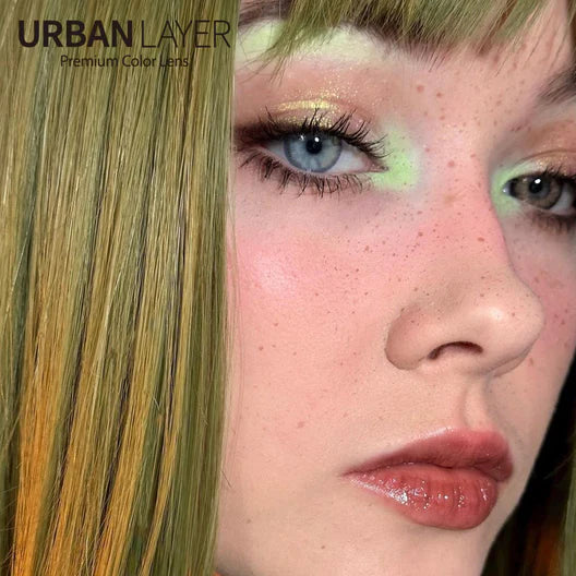 Urban Layer Las Vegas FE Ash Blue (1 lens/pack)-Colored Contacts-UNIQSO