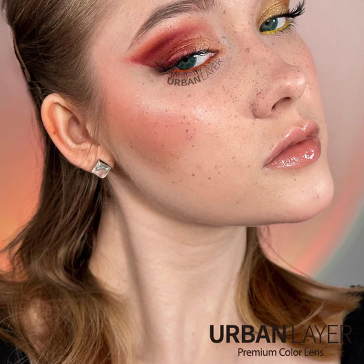 Urban Layer Melrose Green (1 lens/pack)-Colored Contacts-UNIQSO