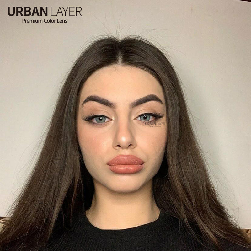 Urban Layer Yukon R Blue (1 lens/pack)-Colored Contacts-UNIQSO