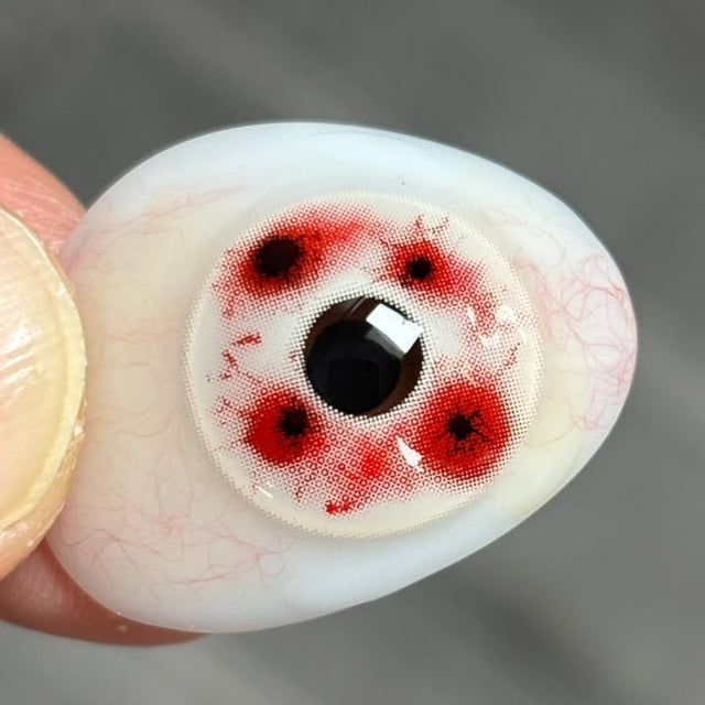 Sweety Crazy Bloodshot Red (1 lens/pack)-Crazy Contacts-UNIQSO