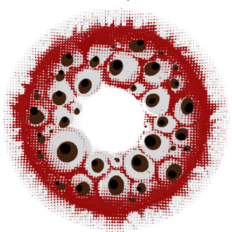 Sweety Crazy Cursed Eyes (1 lens/pack)-Crazy Contacts-UNIQSO