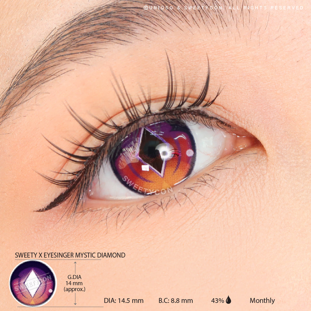 Sweety x Eyesinger Mystic Diamond (2 lenses/pack)-Colored Contacts-UNIQSO