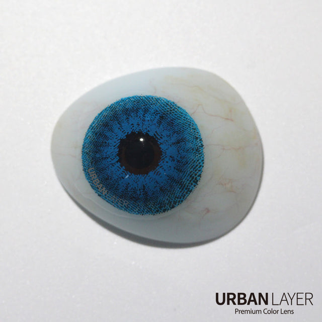 Sweety Mini Sclera Blue Devil (1 lens/pack)-Mini Sclera Contacts-UNIQSO