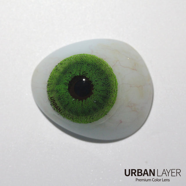 Sweety Mini Sclera Green Devil (1 lens/pack)-Mini Sclera Contacts-UNIQSO