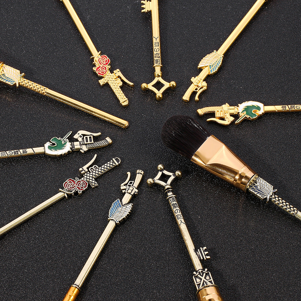 Attack On Titan Makeup Brush Tool Set-Makeup Brushes-UNIQSO