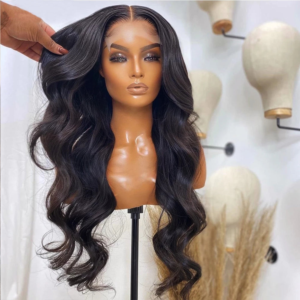 Premium Wig - Du-Jour Brown Black Lace Front-Lace Front Wig-UNIQSO