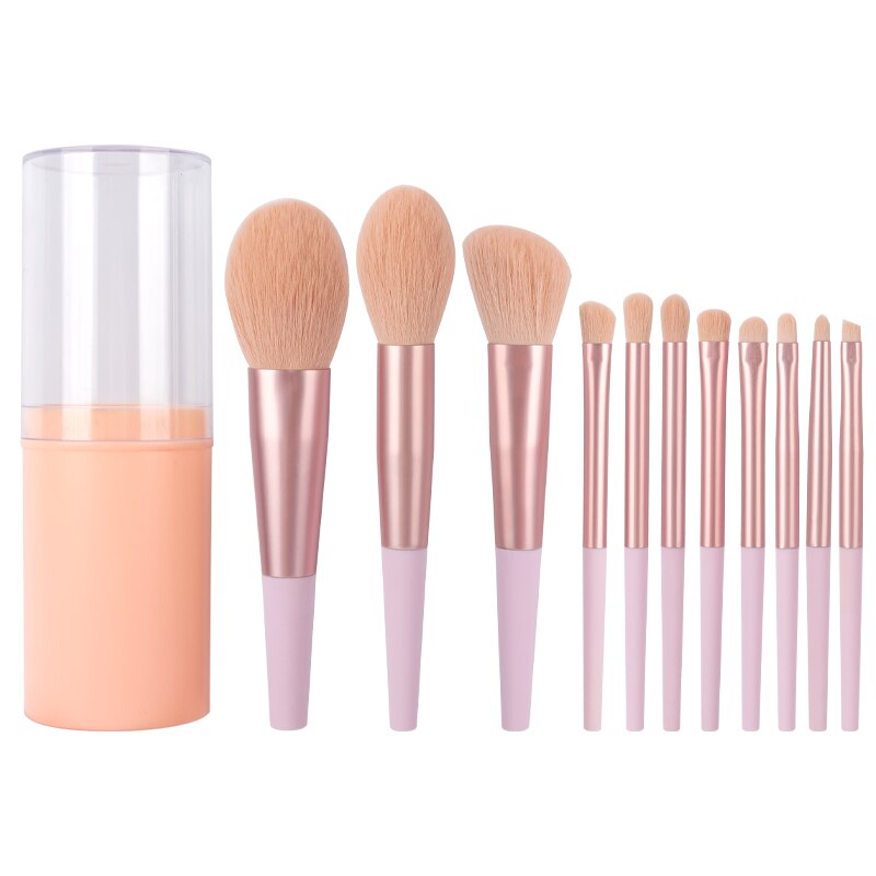 11pcs Long Tube Makeup Brushes Set-Makeup Brushes-UNIQSO