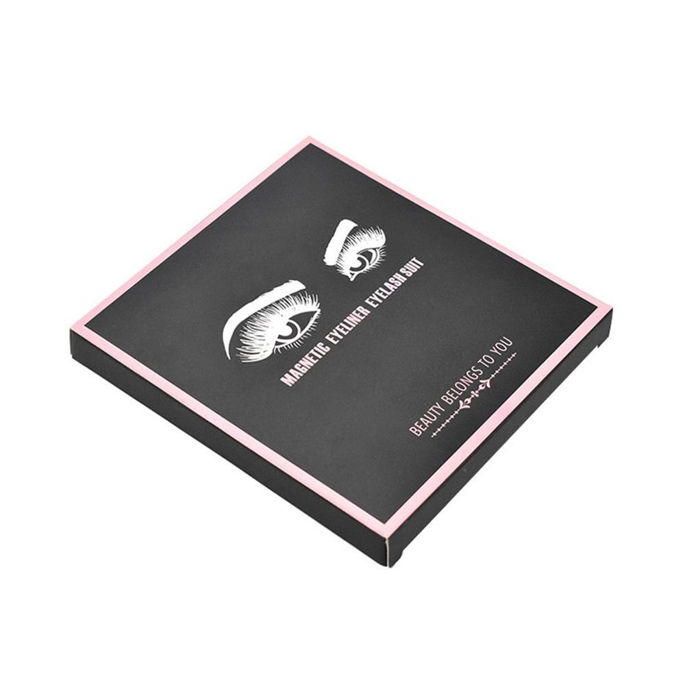 Mixed Designs Faux Mink Magnetic Eyelashes Kit Set (3 Pairs)-Magnetic Eyelash-UNIQSO