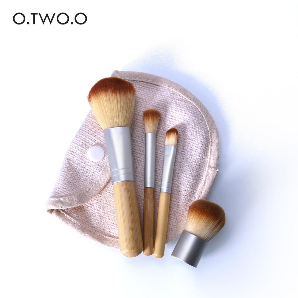 Bamboo Makeup Brushes Set-Makeup Brushes-UNIQSO