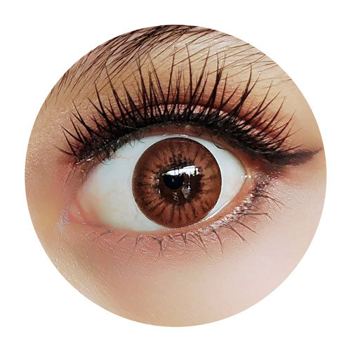 Coscon Crazy with Power - Electro Orange (1 lens/pack)-Crazy Contacts-UNIQSO