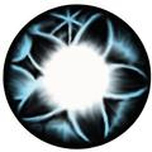 Kimchi Flora Blue (1 lens/pack)-Colored Contacts-UNIQSO