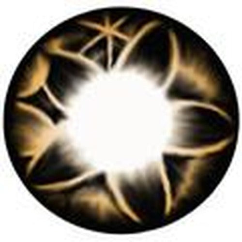 Kimchi Flora Brown (1 lens/pack)-Colored Contacts-UNIQSO