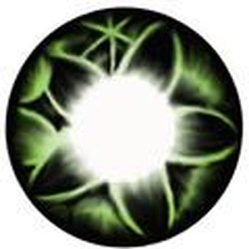 Kimchi Flora Green (1 lens/pack)-Colored Contacts-UNIQSO