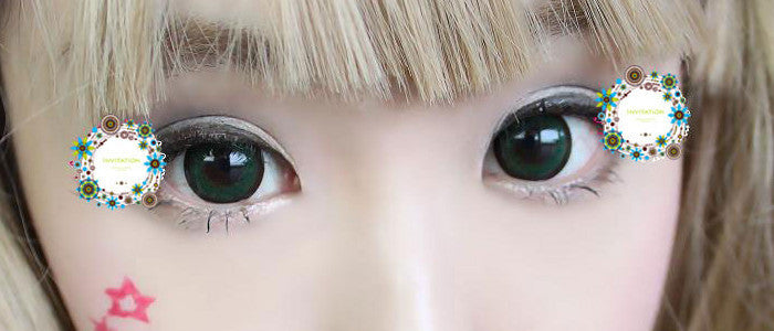 ICK Adora Green (1 lens/pack)-Colored Contacts-UNIQSO