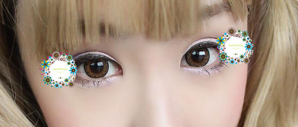 ICK Diamond Brown (1 lens/pack)-Colored Contacts-UNIQSO