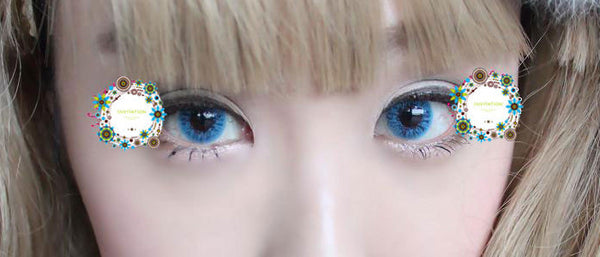 ICK T-1 Blue (1 lens/pack)-Colored Contacts-UNIQSO