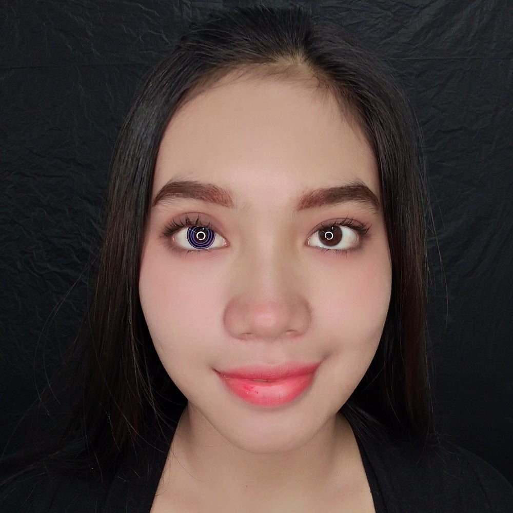 Sweety crazy Violet Spiral (1 lens/pack)-Crazy Contacts-UNIQSO