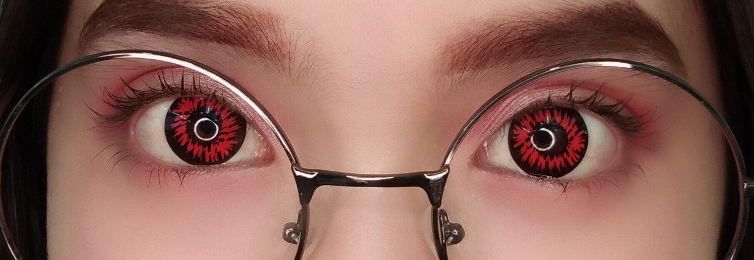 Sweety Crazy Enchanted Black (1 lens/pack)-Crazy Contacts-UNIQSO