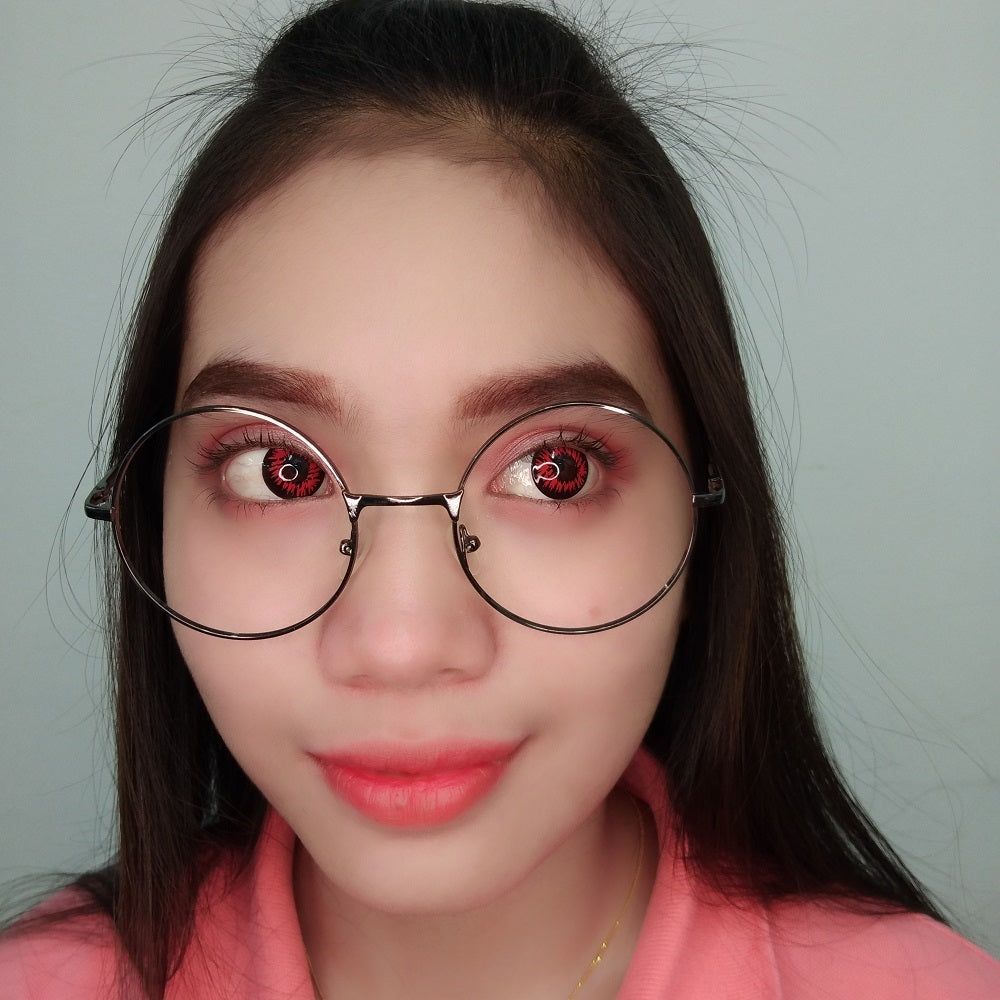 Sweety Crazy Enchanted Black (1 lens/pack)-Crazy Contacts-UNIQSO