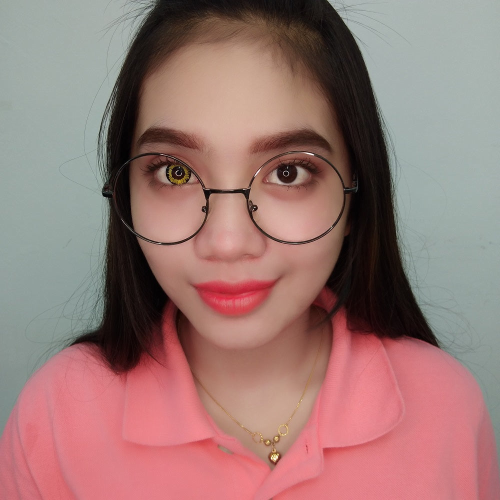 Sweety Lovelive Yellow (1 lens/pack)-Colored Contacts-UNIQSO