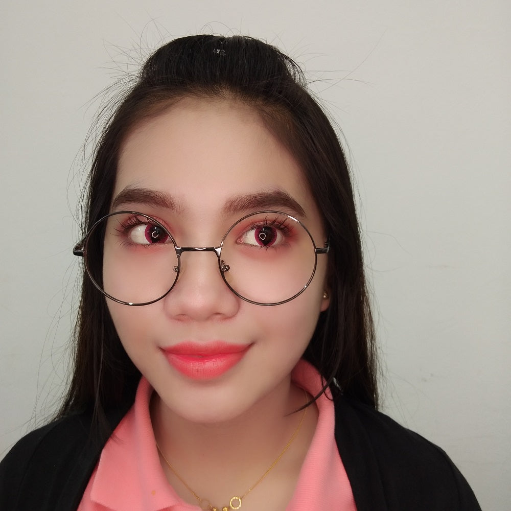 Sweety Crazy Pink Dragon (1 lens/pack)-Crazy Contacts-UNIQSO