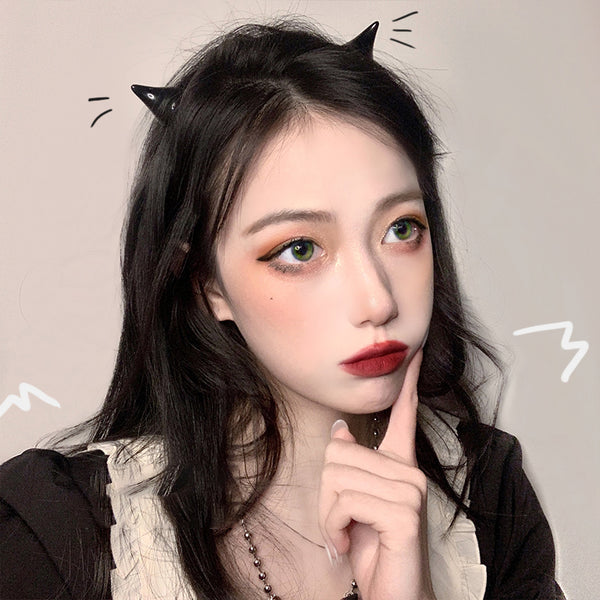 Devil Horn Hairpin Side Clip UNIQSO