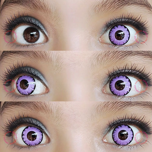 Sweety Crazy Vampire Violet (1 lens/pack)-Crazy Contacts-UNIQSO