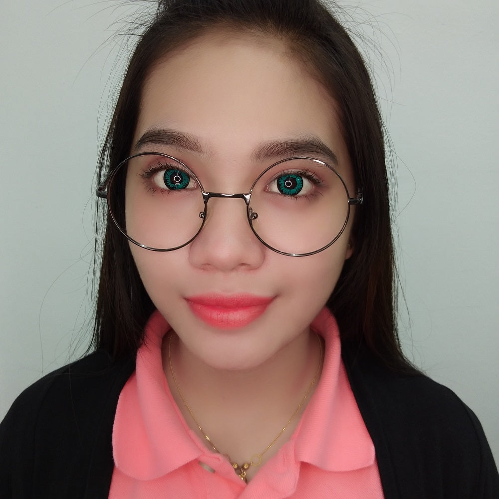 Sweety Crazy Aqua Panther (1 lens/pack)-Crazy Contacts-UNIQSO