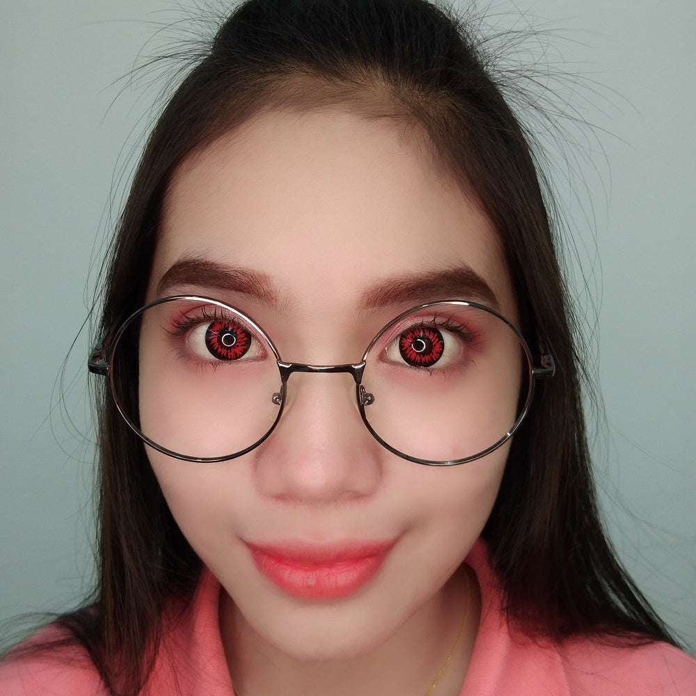 Sweety Crazy Enchanted Black (1 lens/pack)-Crazy Contacts-UNIQSO