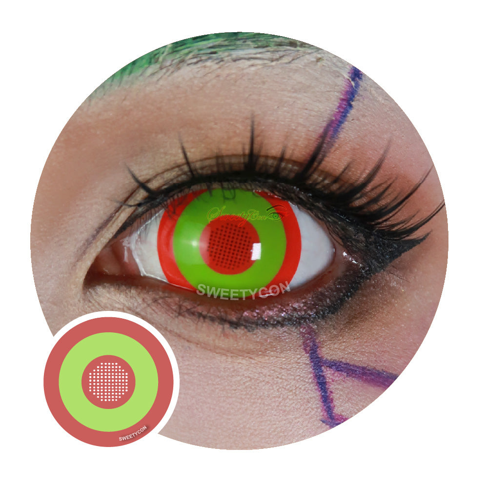 Sweety Mini Sclera Cyber Green Lens - US Fast Shipping