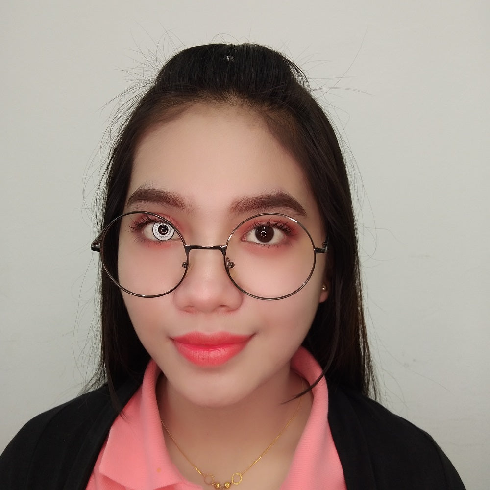 Sweety White Aura (No Vision Block) (1 lens/pack)-Crazy Contacts-UNIQSO