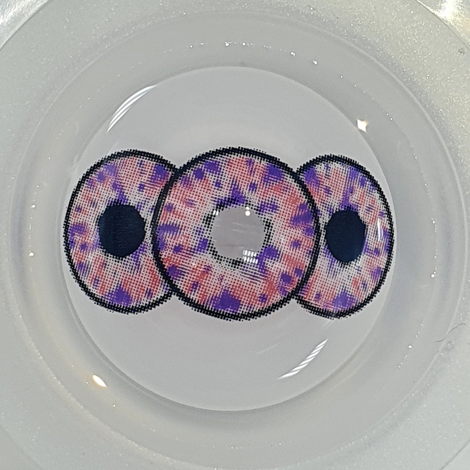 Sweety 22mm Triple Iris (1 lens/pack)-Sclera Contacts-UNIQSO