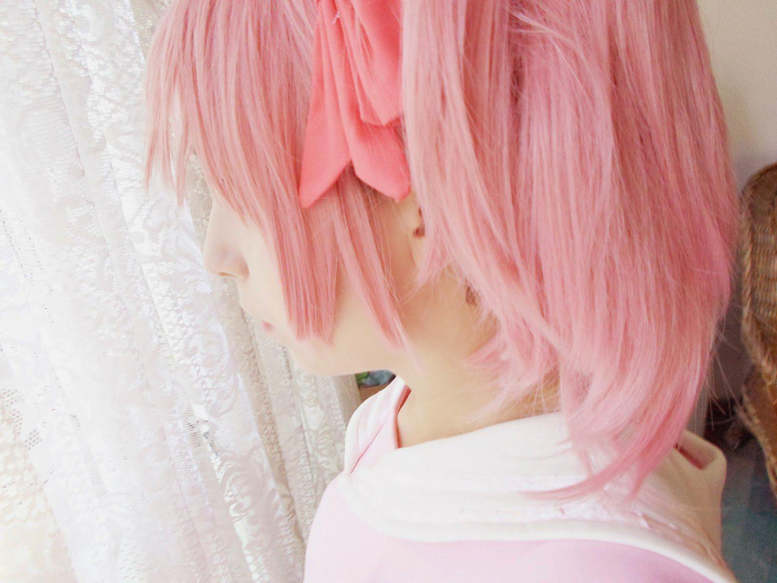 Cosplay Wig - Puella Magi Madoka Magica - Kaname Madoka-Cosplay Wig-UNIQSO
