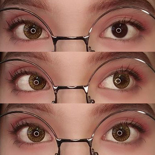 Sweety Colors Of The Wind No 14 Lemon Tea (1 lens/pack)-Colored Contacts-UNIQSO