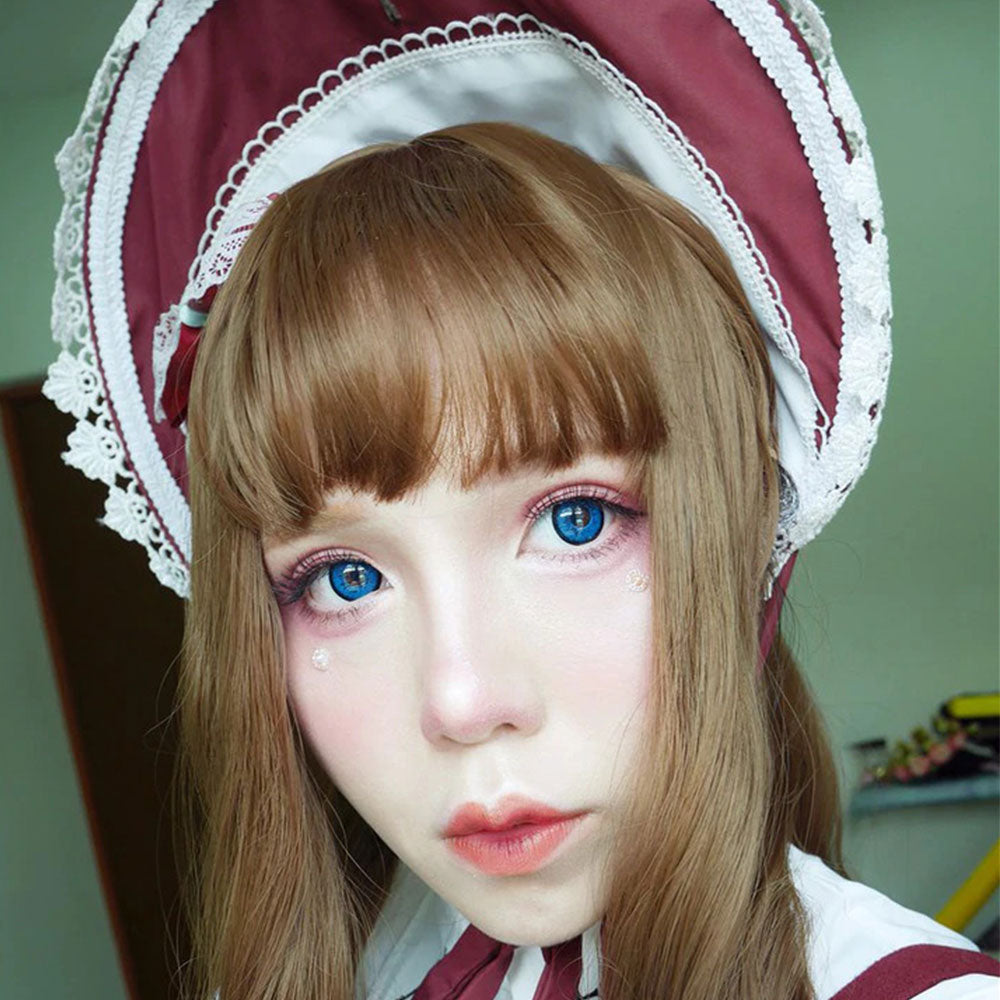 Kazzue Dollyeye Blue (1 lens/pack)-Colored Contacts-UNIQSO