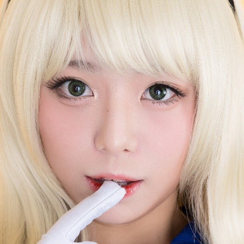 Coscon Crazy with Power - Electro Green (1 lens/pack)-Crazy Contacts-UNIQSO