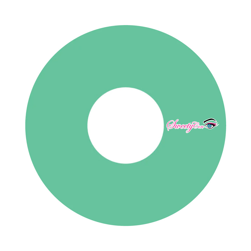 Sweety Crazy UV Glow Green (1 lens/pack)-UV Contacts-UNIQSO