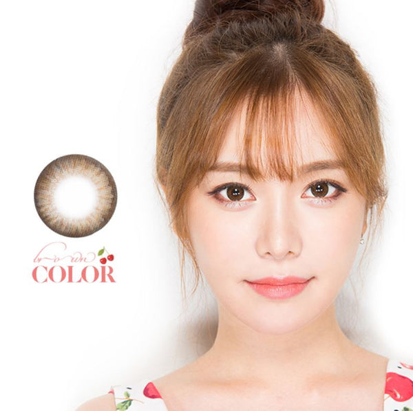 I-Codi Chou Cream Brown (1 lens/pack)-Colored Contacts-UNIQSO