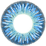 Kazzue Heavenly Cupcake Blue (1 lens/pack)-Colored Contacts-UNIQSO