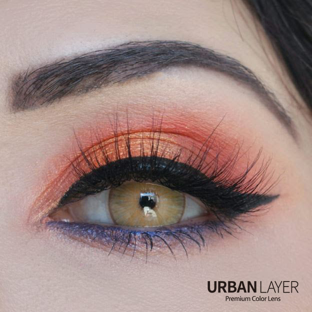 Urban Layer New York Brown (1 lens/pack)-Colored Contacts-UNIQSO