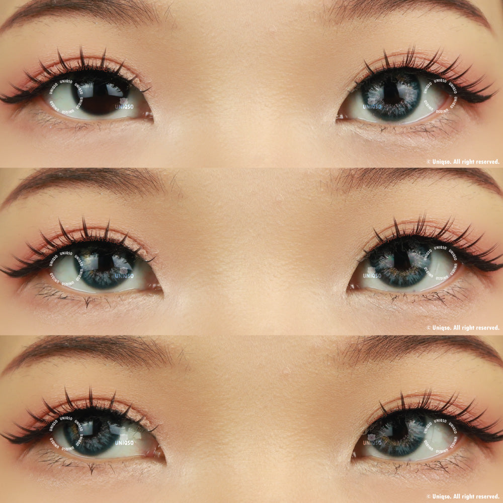 Sweety Blue Whale (1 lens/pack)-Colored Contacts-UNIQSO